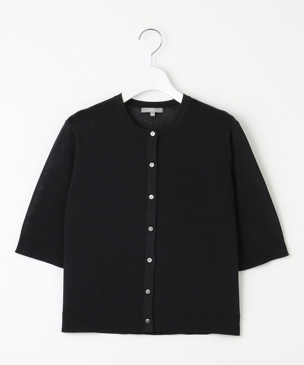 23区 【Indian Factory】ドライシアー ニットカーディガン 