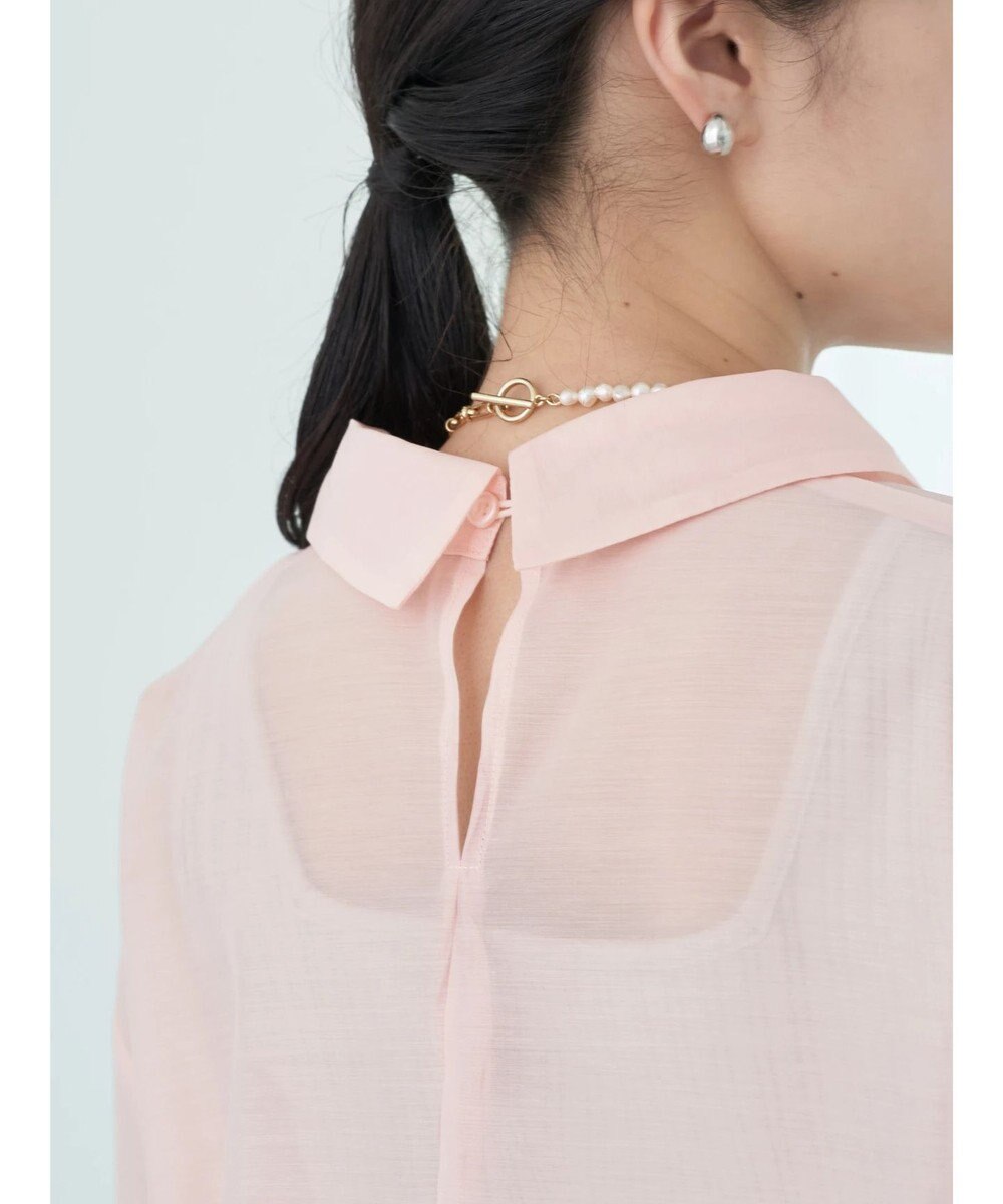 earth music&ecology オープンデザインシアーシャツ 