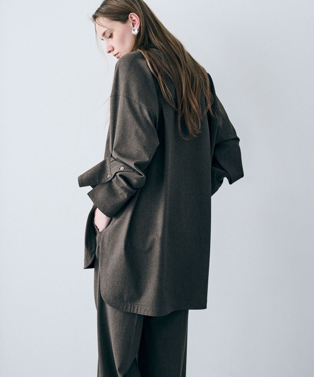 uncrave TRツイル BIGシャツ 