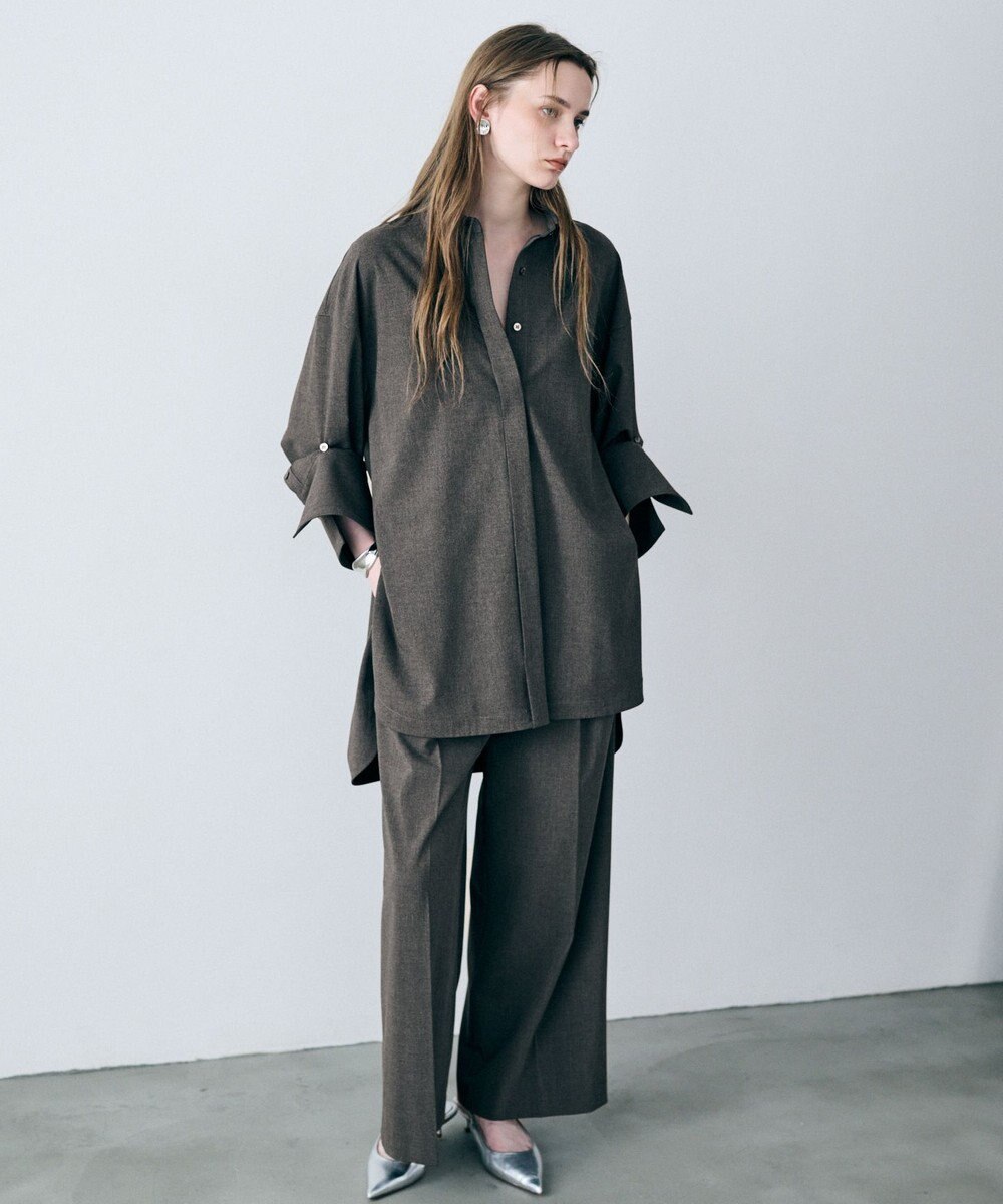 uncrave TRツイル BIGシャツ 