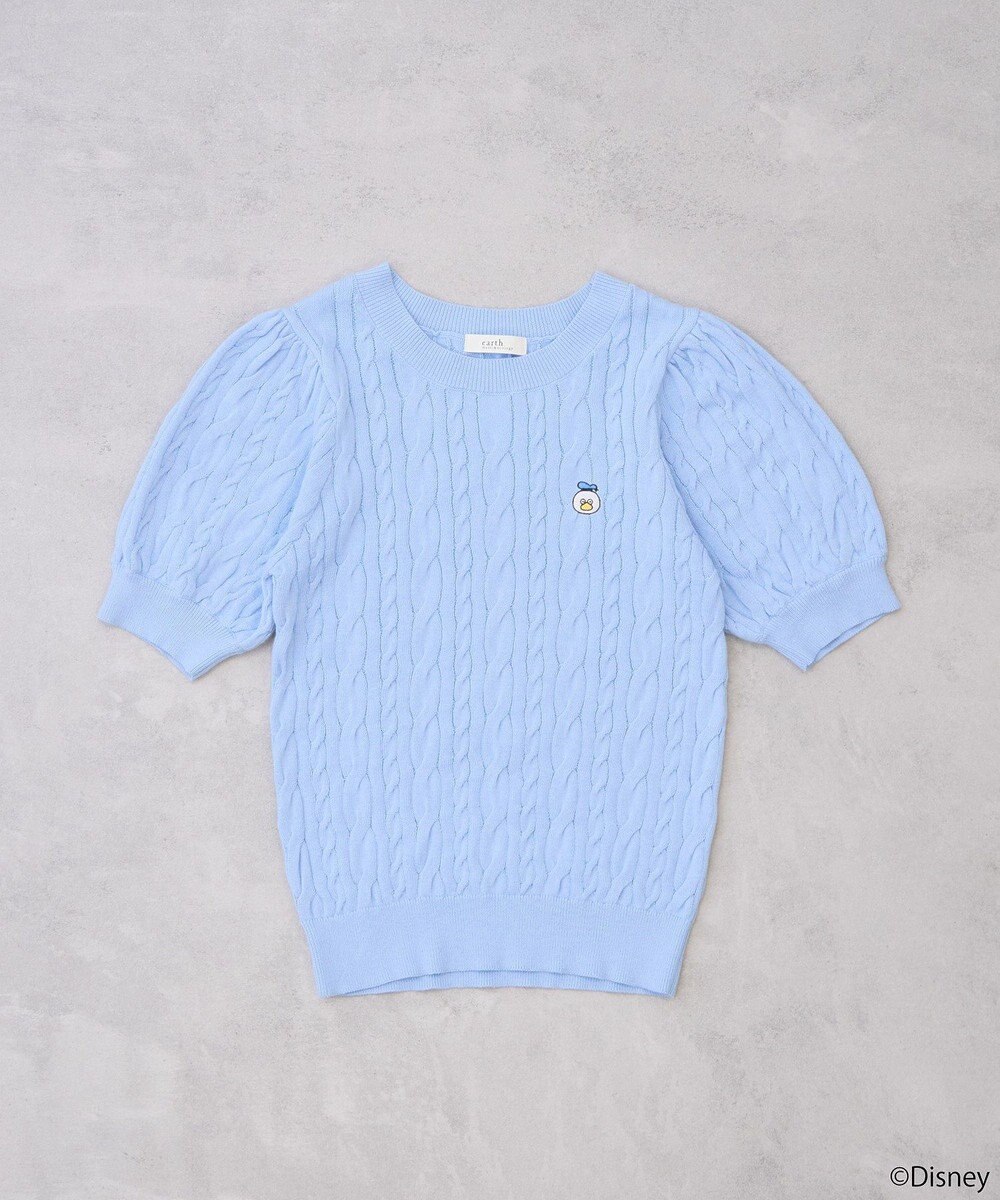 earth music&ecology Ｄｉｓｎｅｙ×Ｓｅｉｊｉ　Ｍａｔｓｕｍｏｔｏ刺繍ニット 