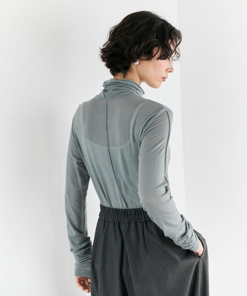 #Newans 【ストレッチ】【カシミヤ混】カシミヤシルクジャージー 