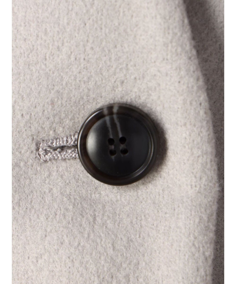 Green Parks 洗えるＶネックミディ丈コート 