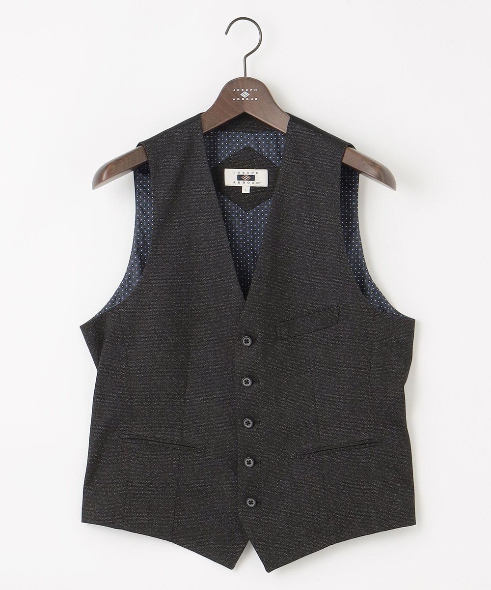JOSEPH ABBOUD 【ストレッチ/多機能レジャーベスト】エアロムリネコンフォートジャージ ベスト 