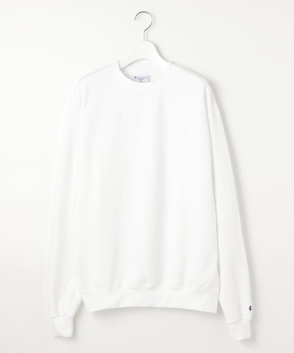 ONWARD CROSSET STORE 【CHAMPION】ECO FLEECE SWEAT CREW WHITE