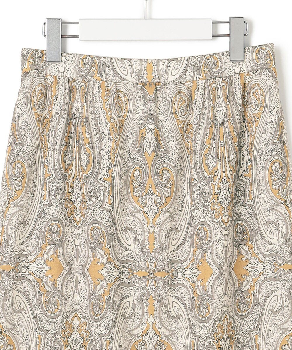 23区 【洗える】Rattiドローイングペイズリープリント スカート 