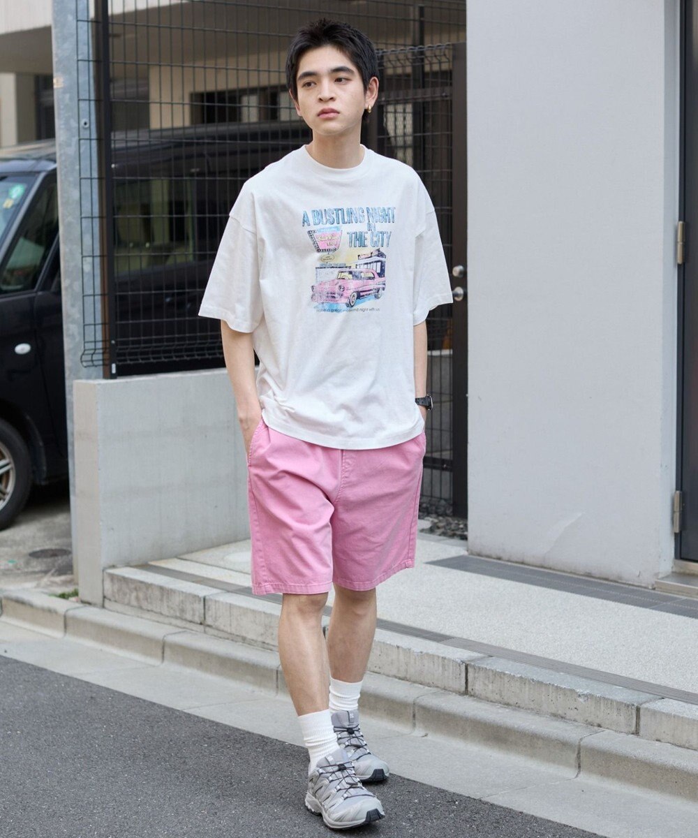 WEGO 【ウエストゴム/SMLサイズ展開】イージーコットンショーツ 