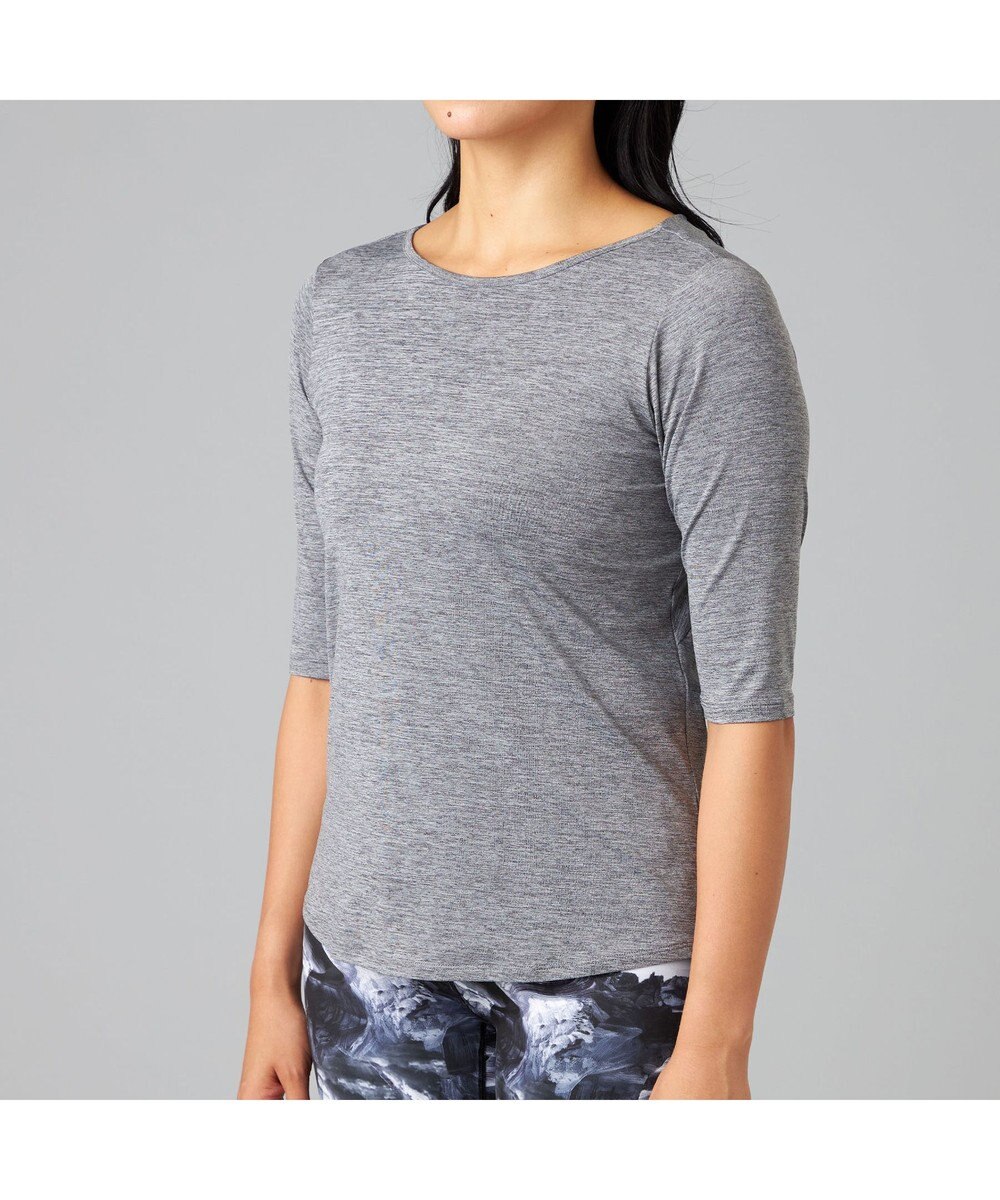 Chacott Chacott BALANCE ドライストレッチデザインTシャツ 