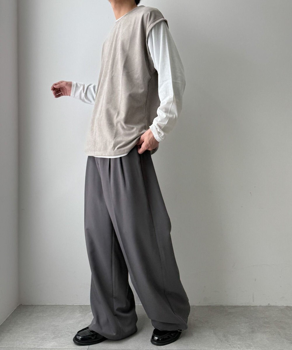 WEGO フェイクスウェードベストT（LS） 