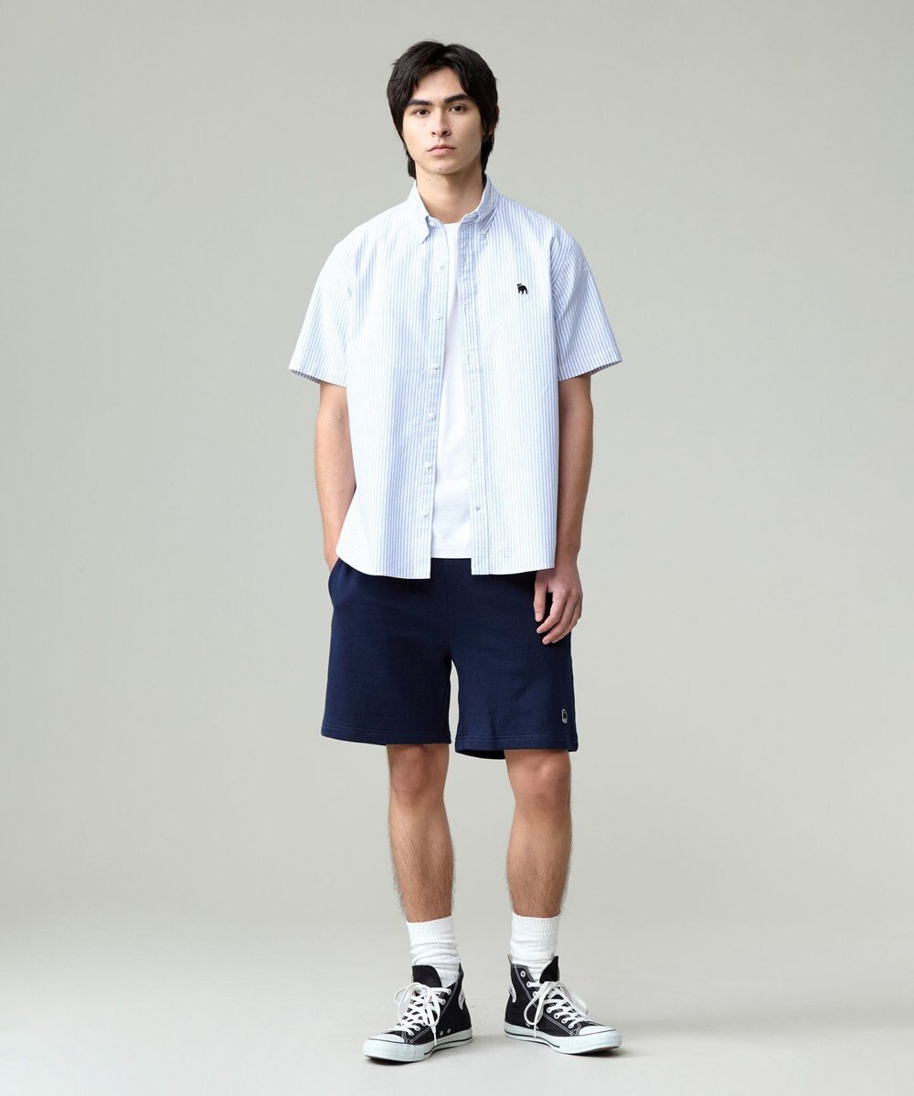 J.PRESS MEN 大人気シリーズに新作登場！【WEB限定】バックブルスウェット ショートパンツ 