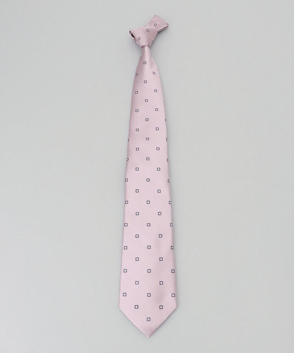 GOTAIRIKU 【日本製】西陣ネクタイ_ネイビー×ピンク系 