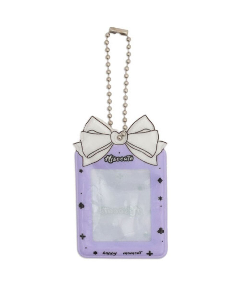 WEGO ぷっくりリボンIDフォトケースキーホルダー 