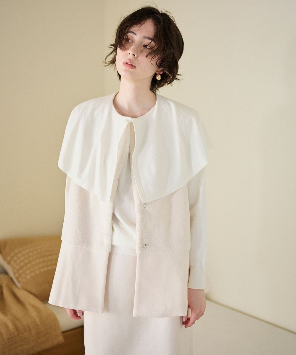 #Newans ペプラムシルエットファージレ 