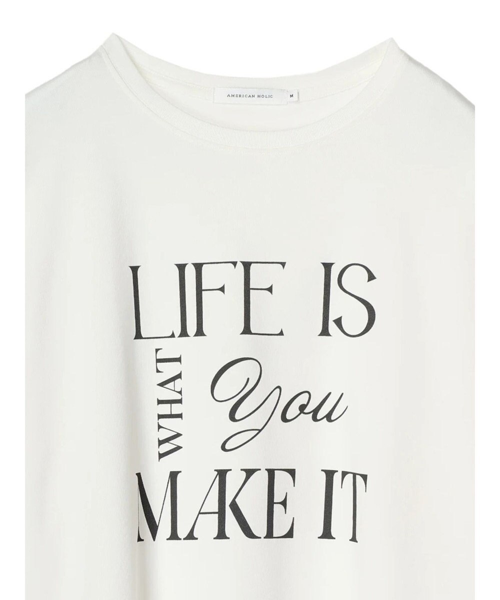 AMERICAN HOLIC Ｌｉｆｅ＆Ｔｉｍｅ　ロゴカットプルオーバー 