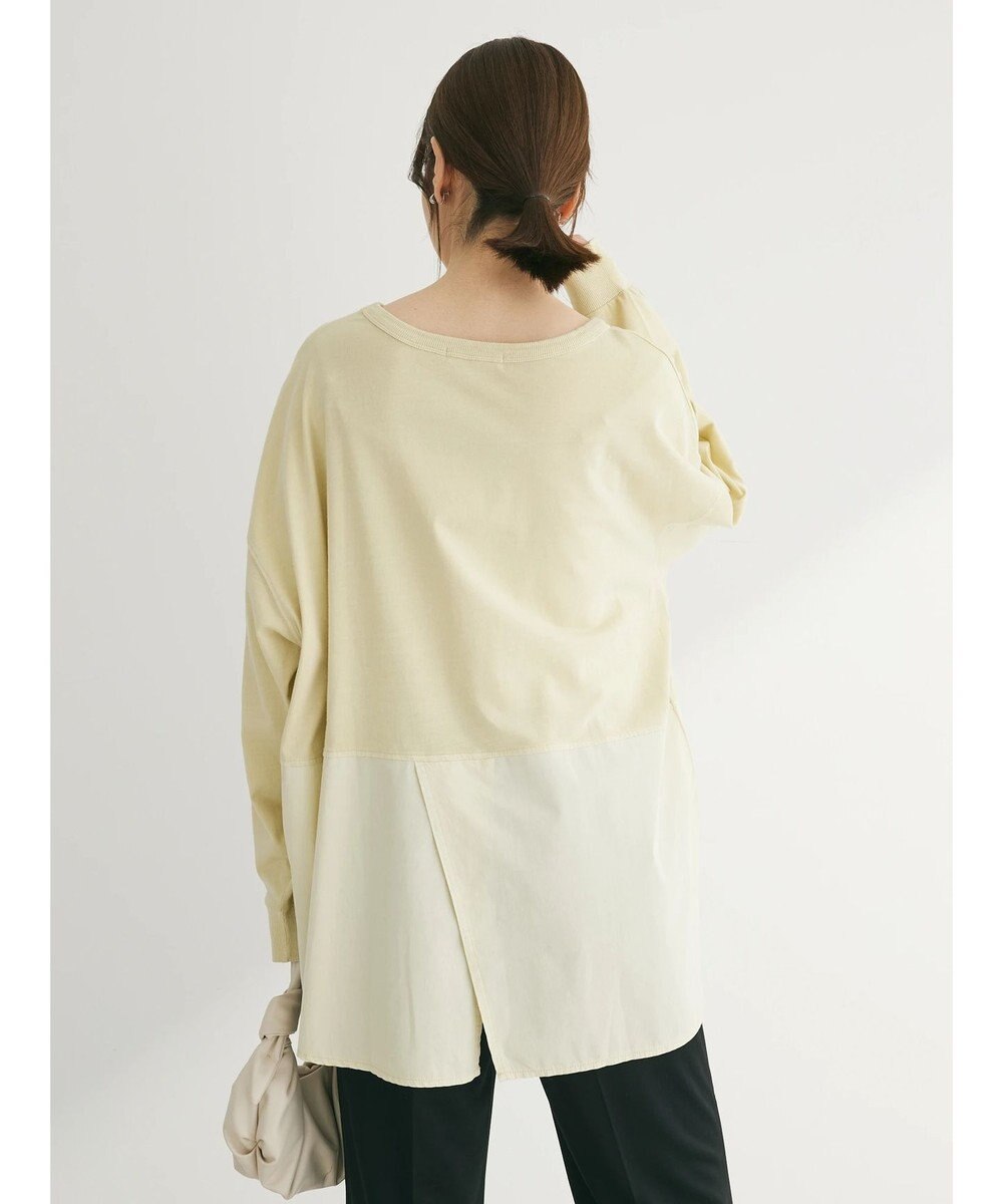 Green Parks ピグメントドッキングスリットデザインチュニック 