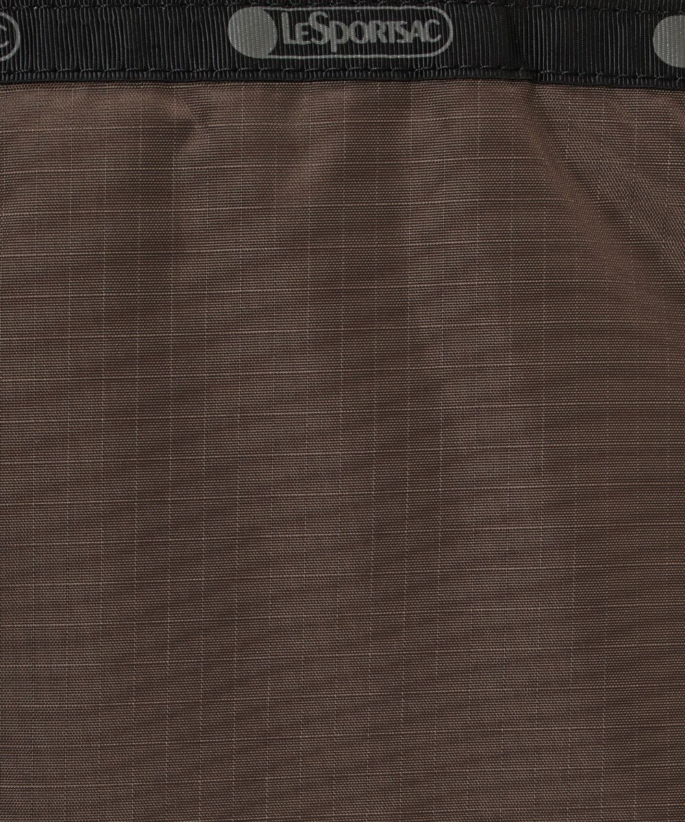 LeSportsac VERTICAL CITY TOTE/アップタウンダークチョコ/ブラック 