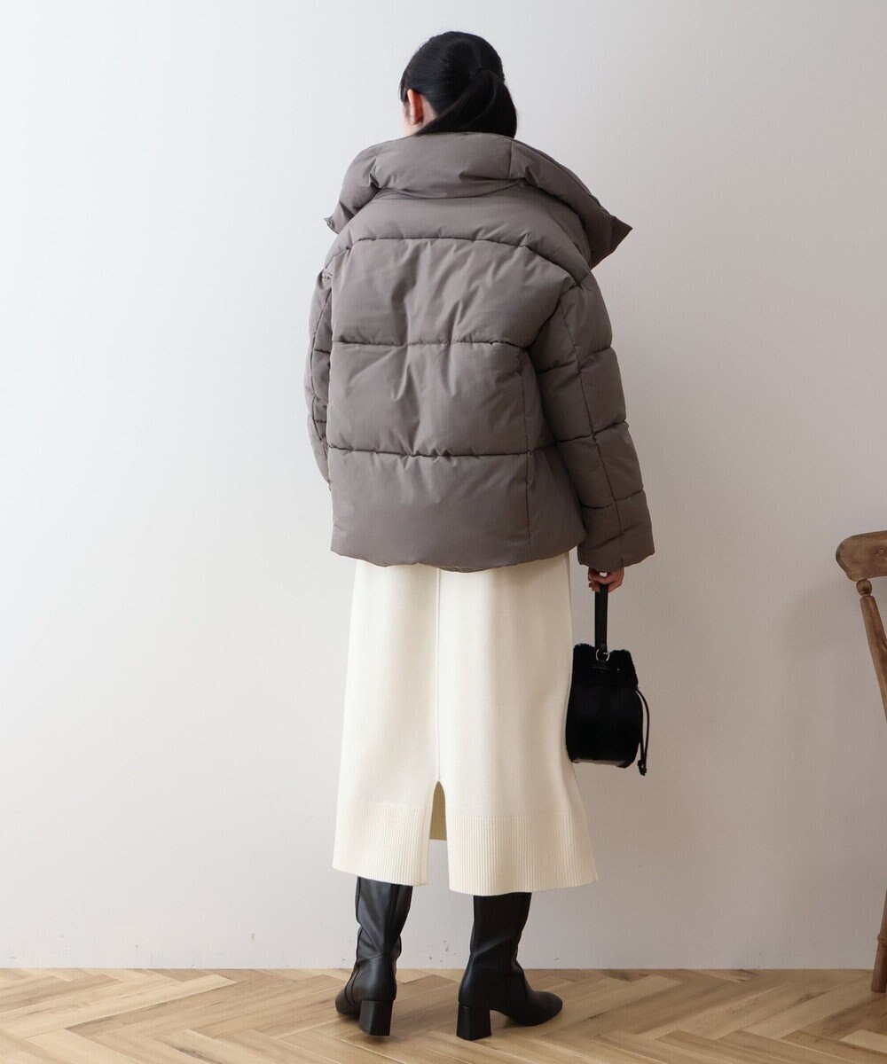 AMERICAN HOLIC リサイクル軽ポカ撥水加工スタンドショートコート 