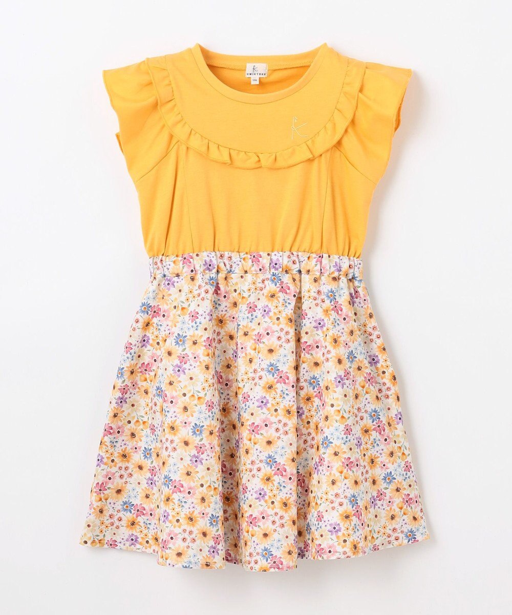 組曲 KIDS 【110-140㎝】サマーフラワー ワンピース 