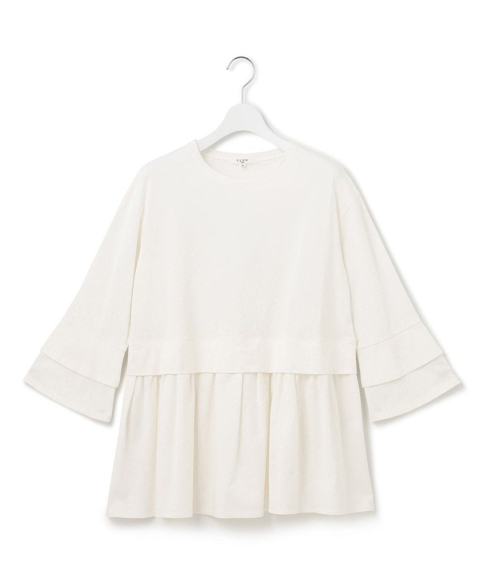 23区 S 【SLOW/好評につき新色追加】エフォートレス デザインTシャツ 