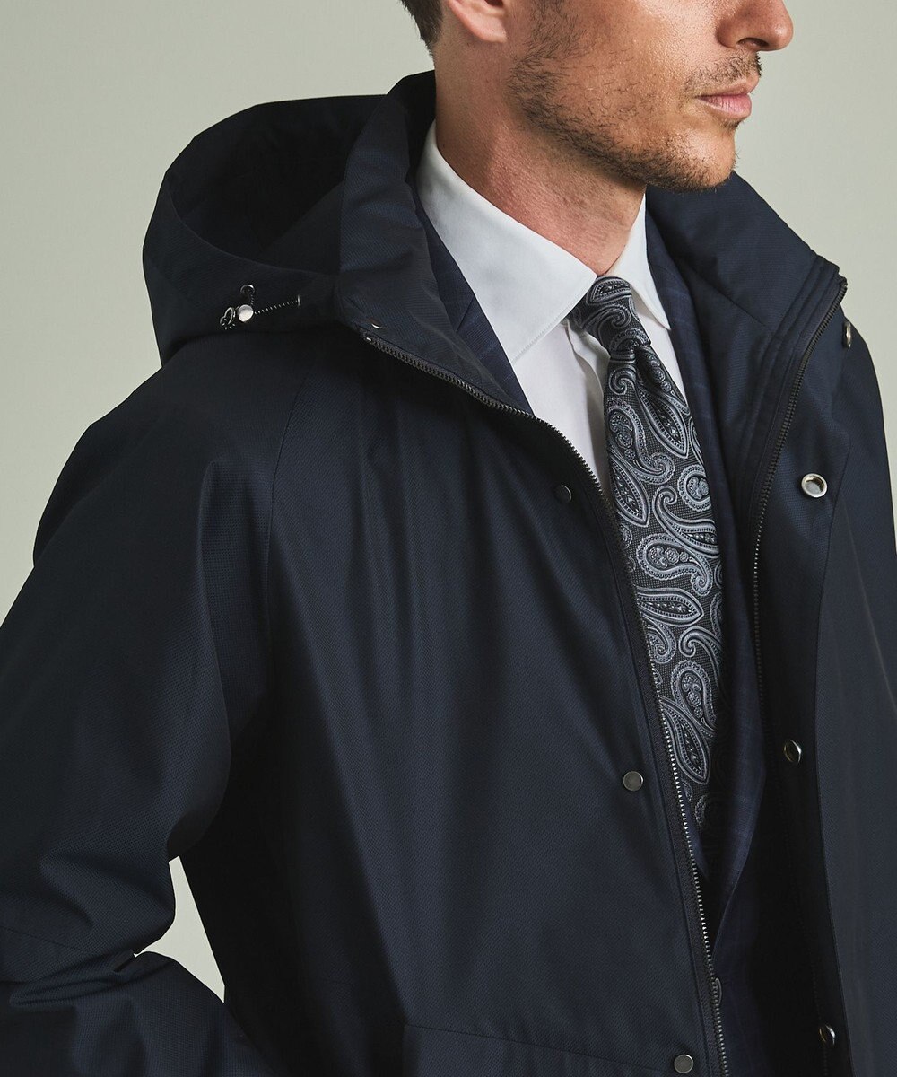 GOTAIRIKU 3シーズン対応【仕事で着用可】ラスタードビー  フーデッドブルゾン_無地(24年モデル) 