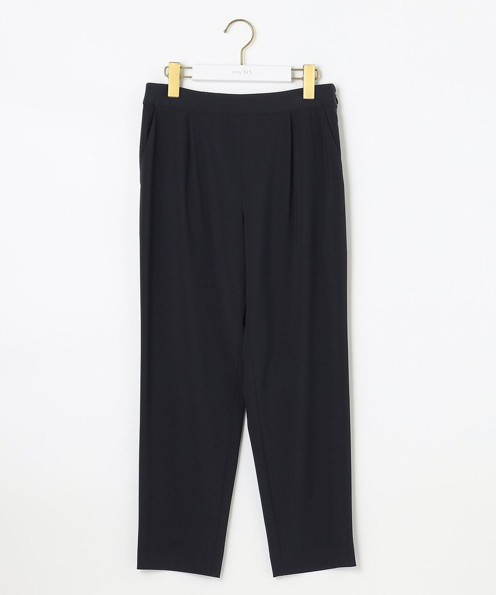 ANY SIS 【セットアップ対応】セレモニーダブルクロス テーパード パンツ 
