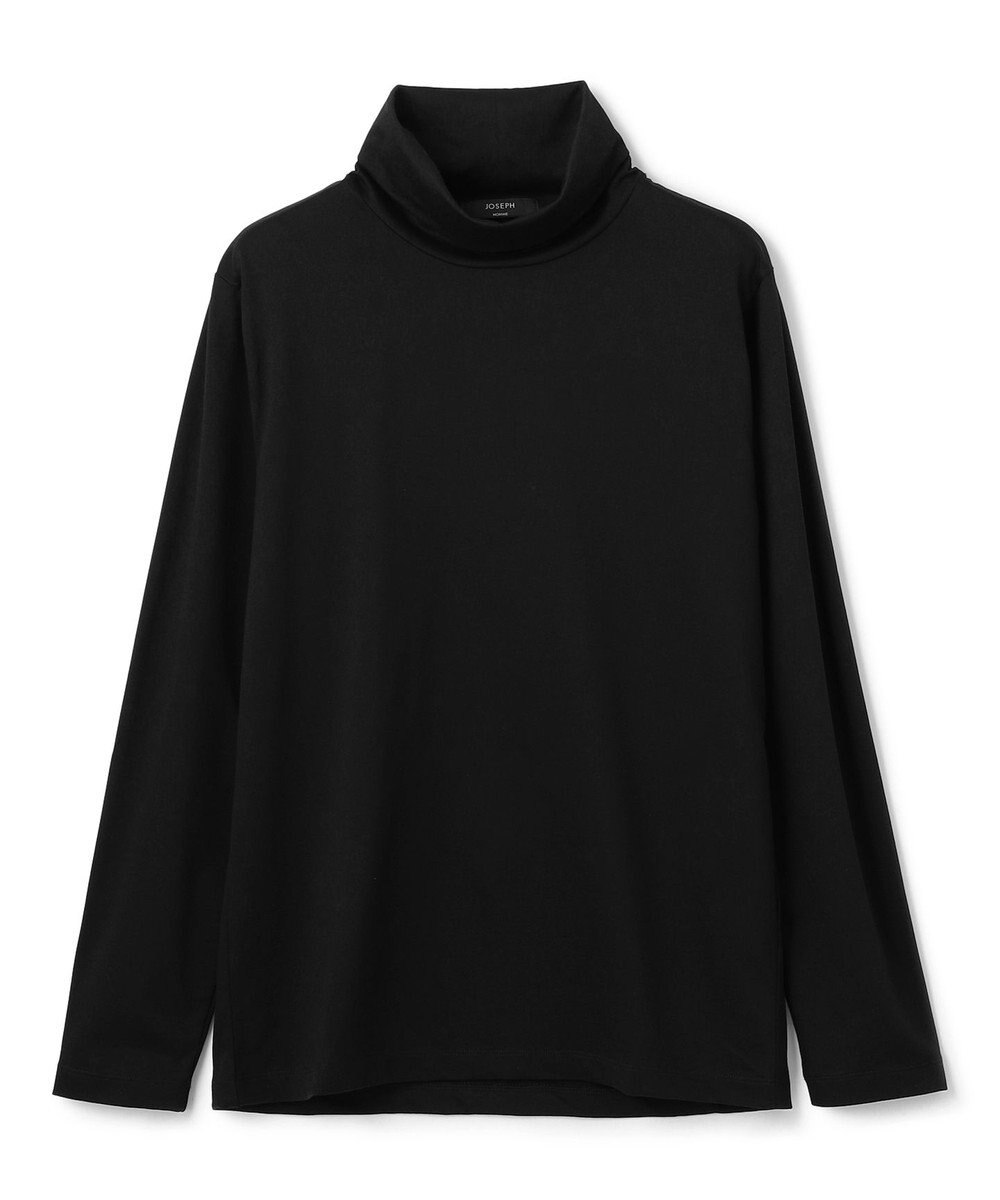 JOSEPH HOMME スビンソフトジャージー　タートルネックカットソー 