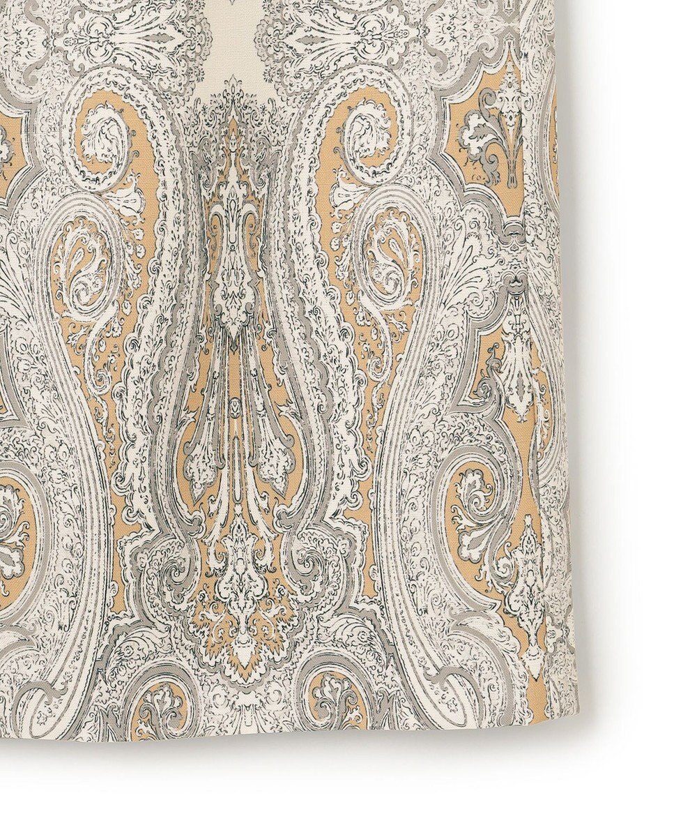 23区 【洗える】Rattiドローイングペイズリープリント スカート 