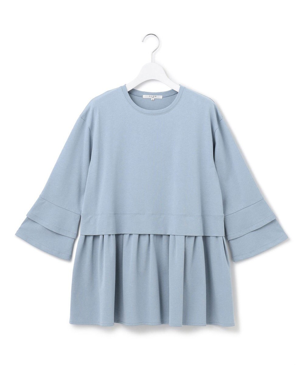 23区 S 【SLOW/好評につき新色追加】エフォートレス デザインTシャツ 