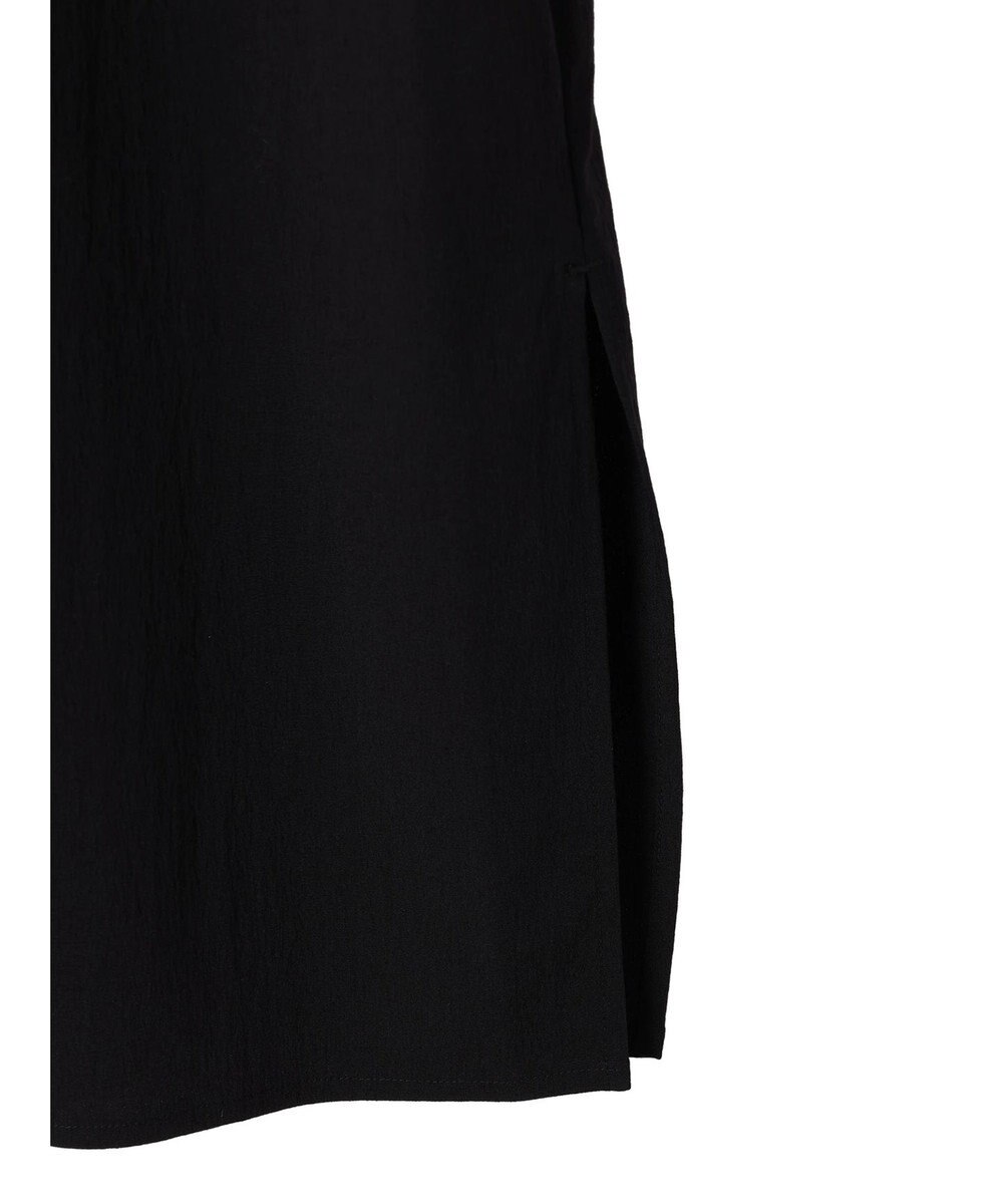 CRAFT STANDARD BOUTIQUE レーヨンデシンバンドカラーワンピース 