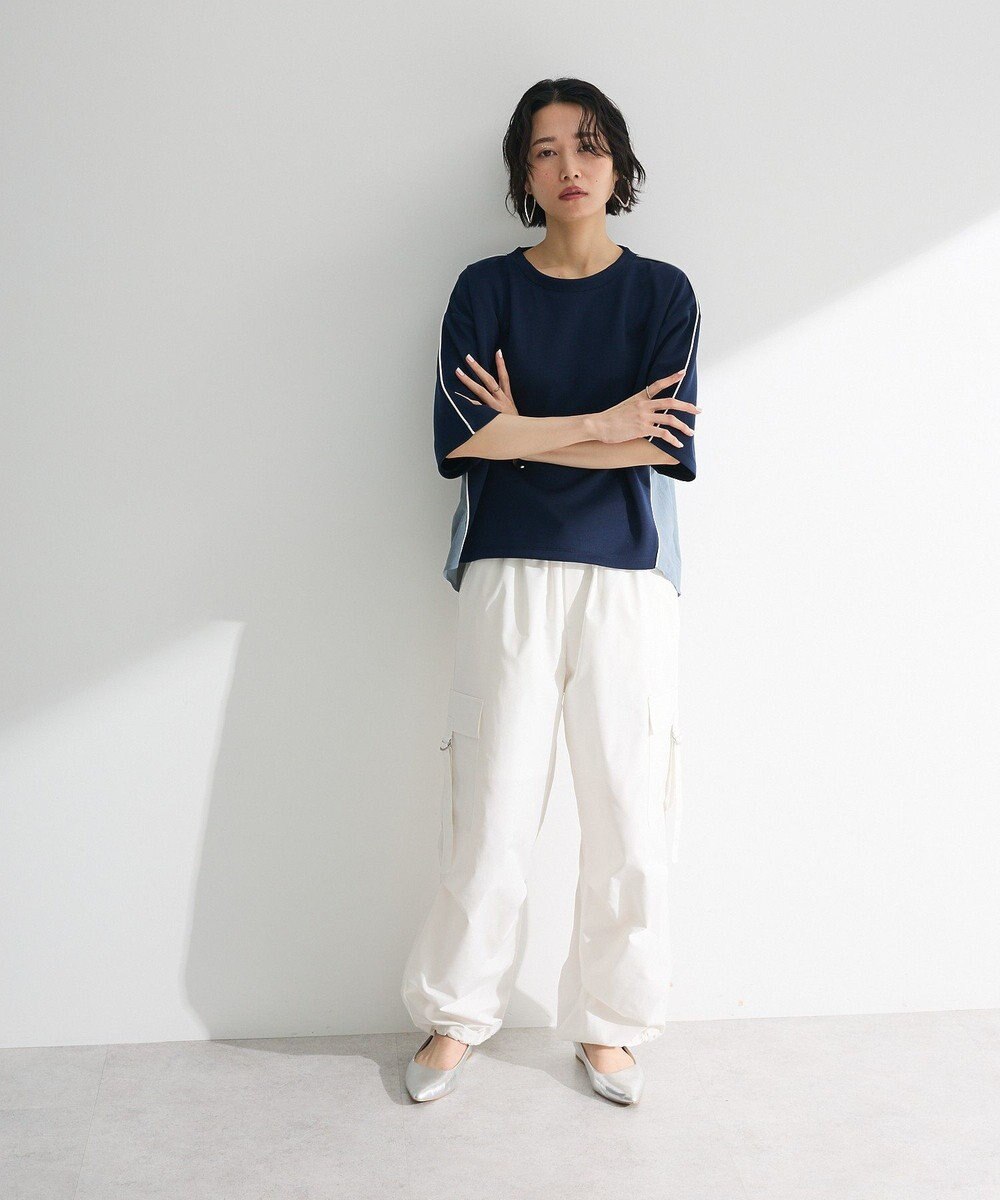 Green Parks ナイロンドッキングポンチラインプルオーバー 