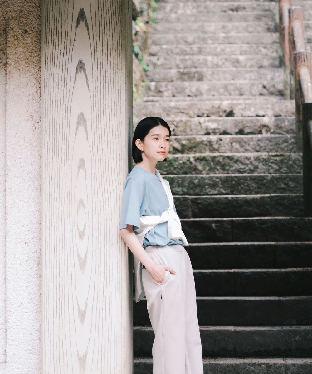 SHARE PARK LADIES 【UVカット・吸水速乾・ストレッチ・軽量 】ロゴポケットTシャツ（S・Mサイズ） 