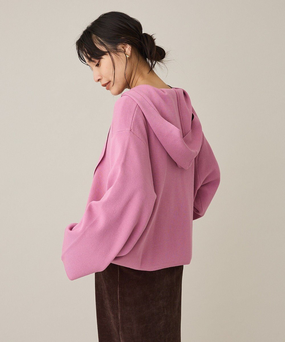 CRAFT STANDARD BOUTIQUE ハーフミラノニットフーディー＜ハンドウォッシャブル＞ 