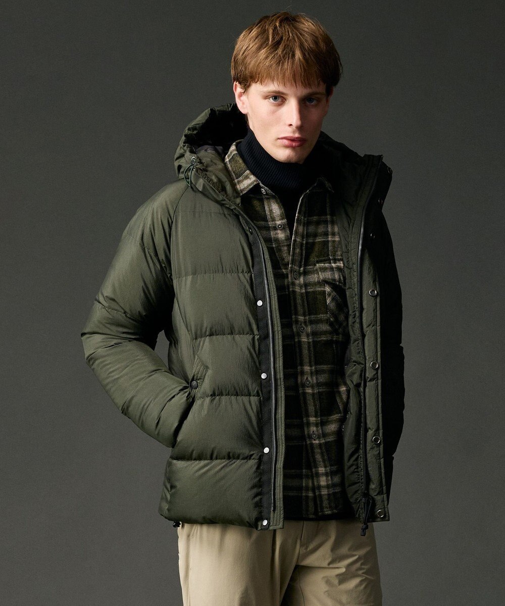 JOSEPH ABBOUD MOUNTAIN 【大人の山シャツ】メランジチェックシャツ 