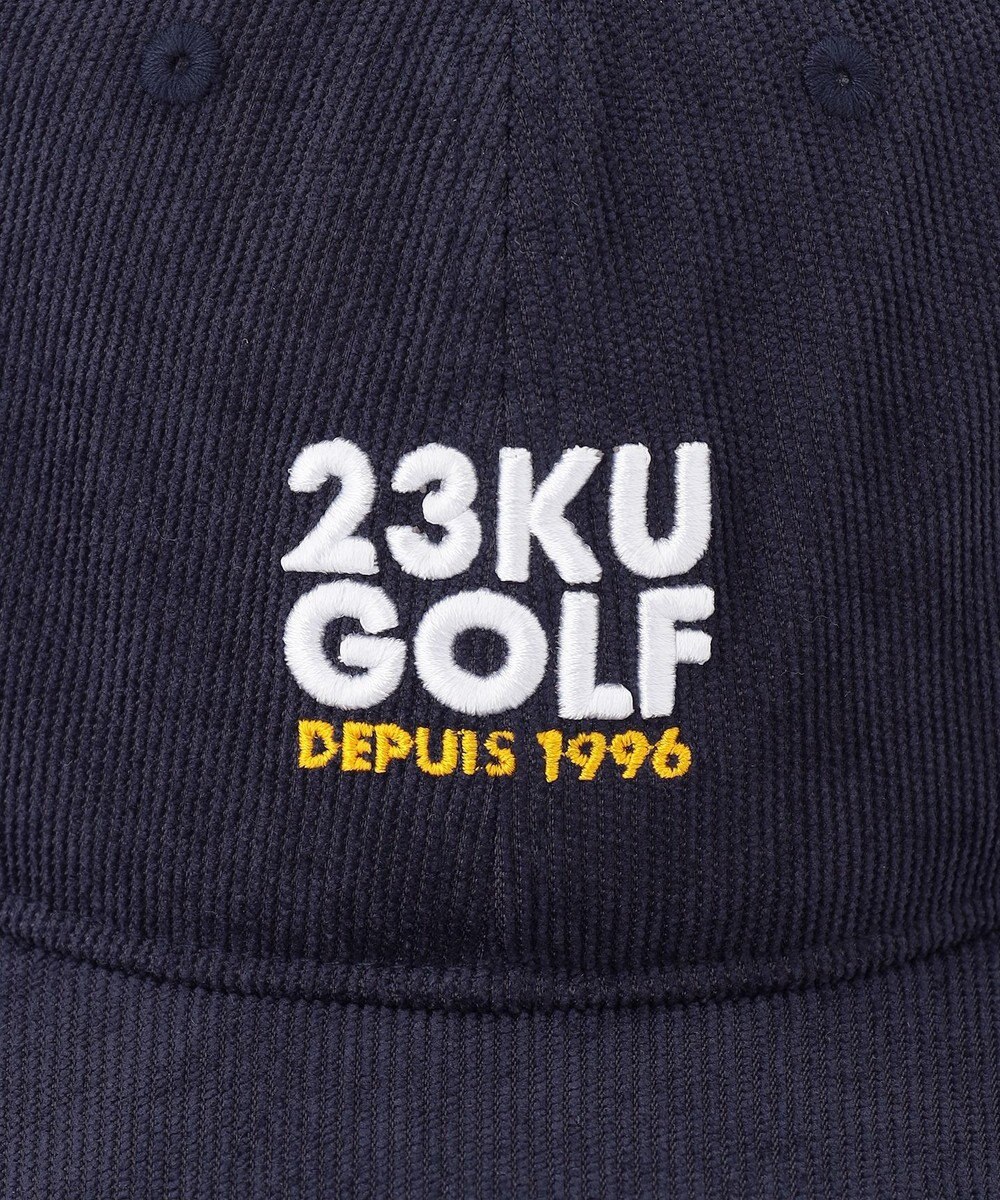 23区GOLF 【UNISEX】コーデュロイ キャップ 