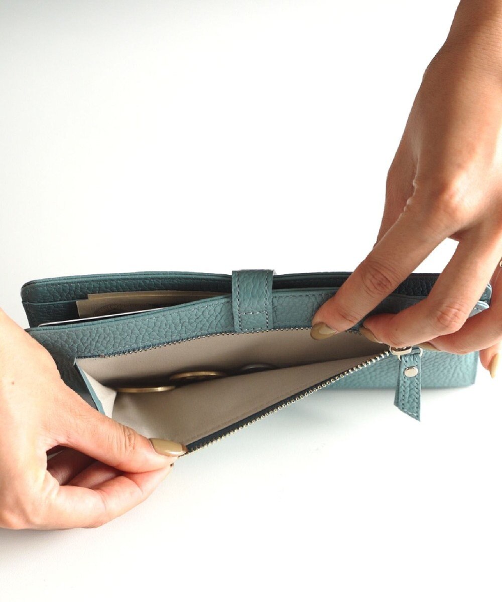 Atelier nuu 日本製 薄マチ本革 lim スマートロングウォレット 