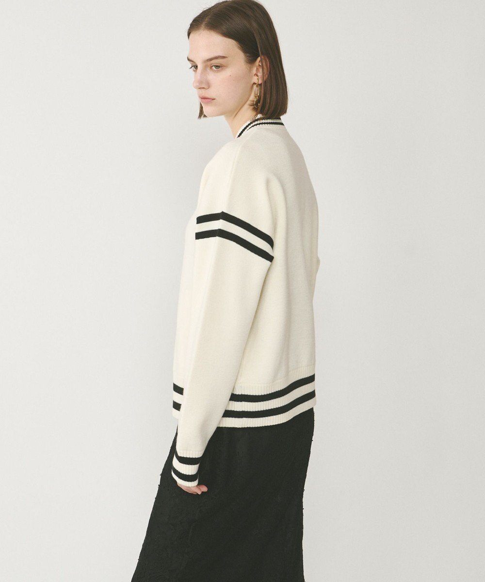 GRACE CONTINENTAL ニットスタジャン 