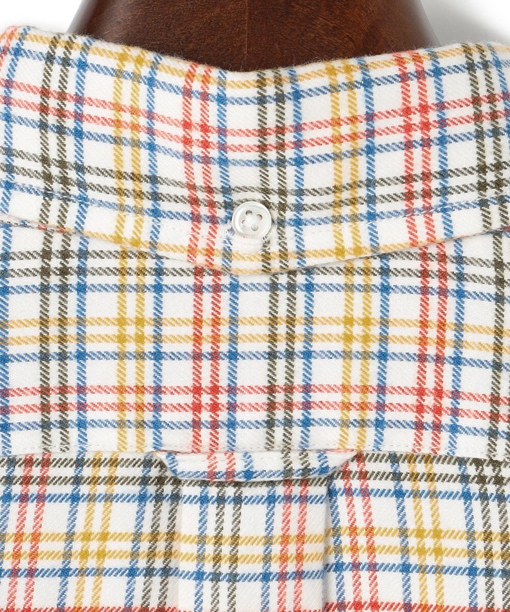 J.PRESS MEN テンセルミックスコットンネルシャツ / B.D. 