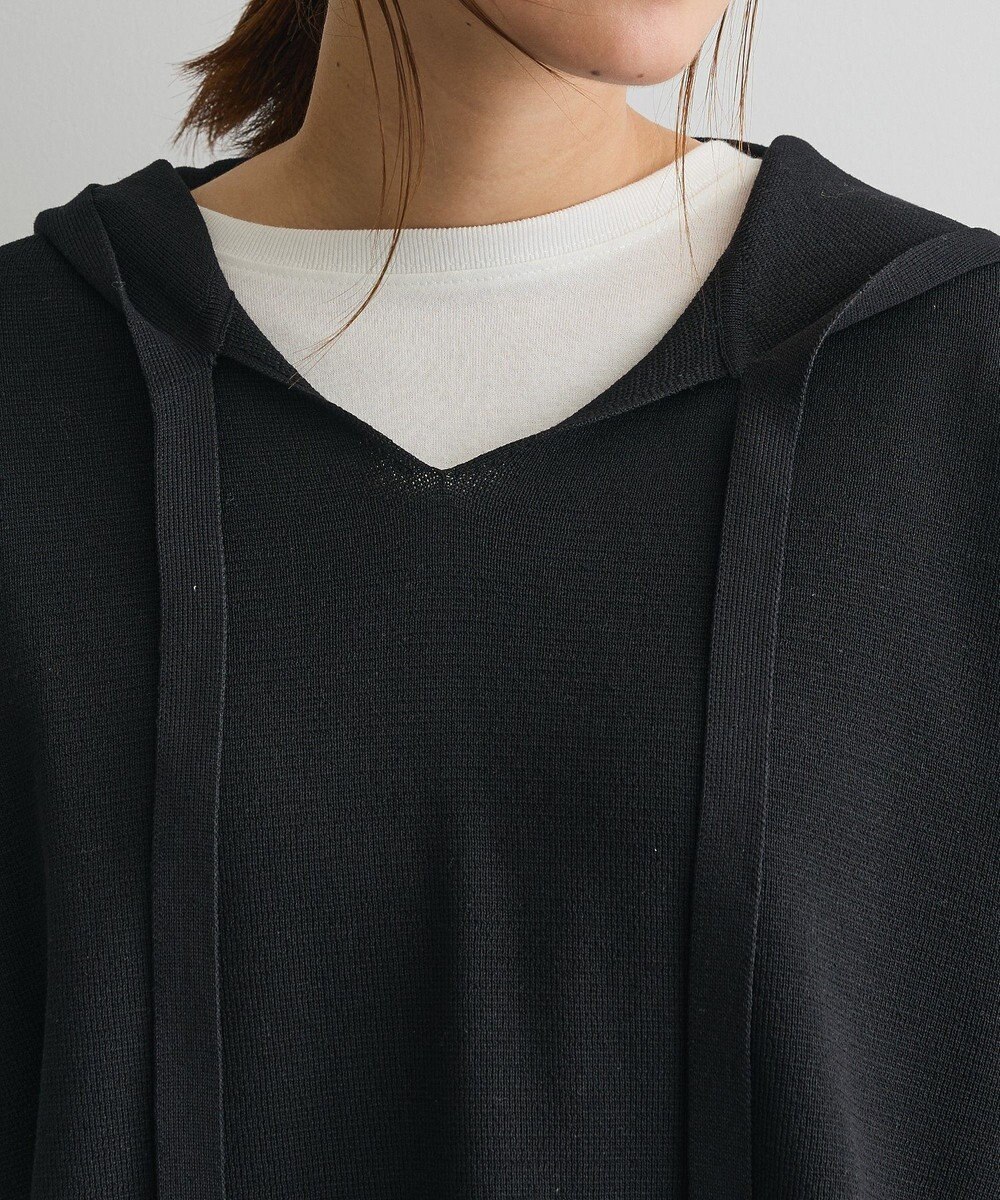 CRAFT STANDARD BOUTIQUE ハーフミラノニットフーディー＜ハンドウォッシャブル＞ 