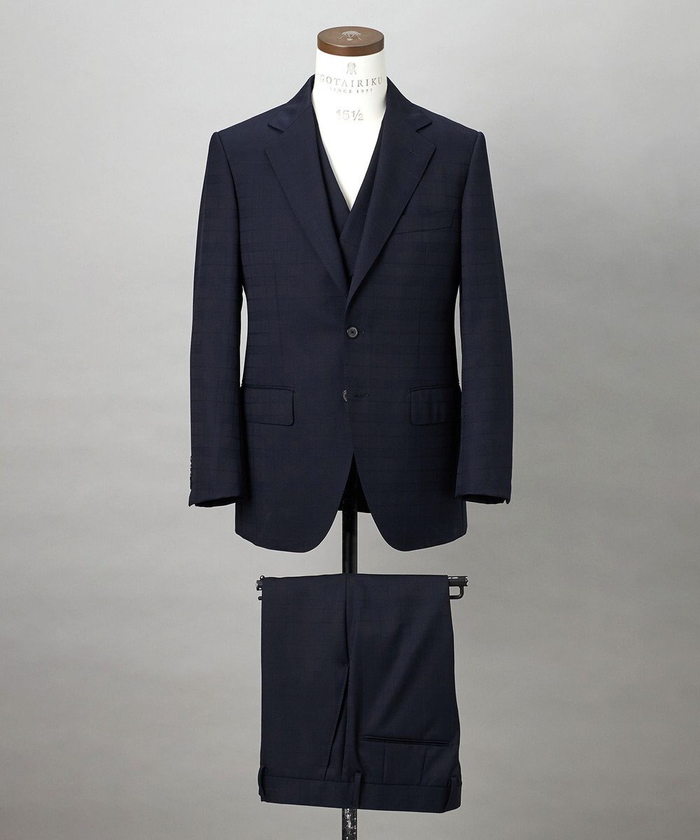 GOTAIRIKU 【山栄毛織】レトロテック 3ピーススーツ 