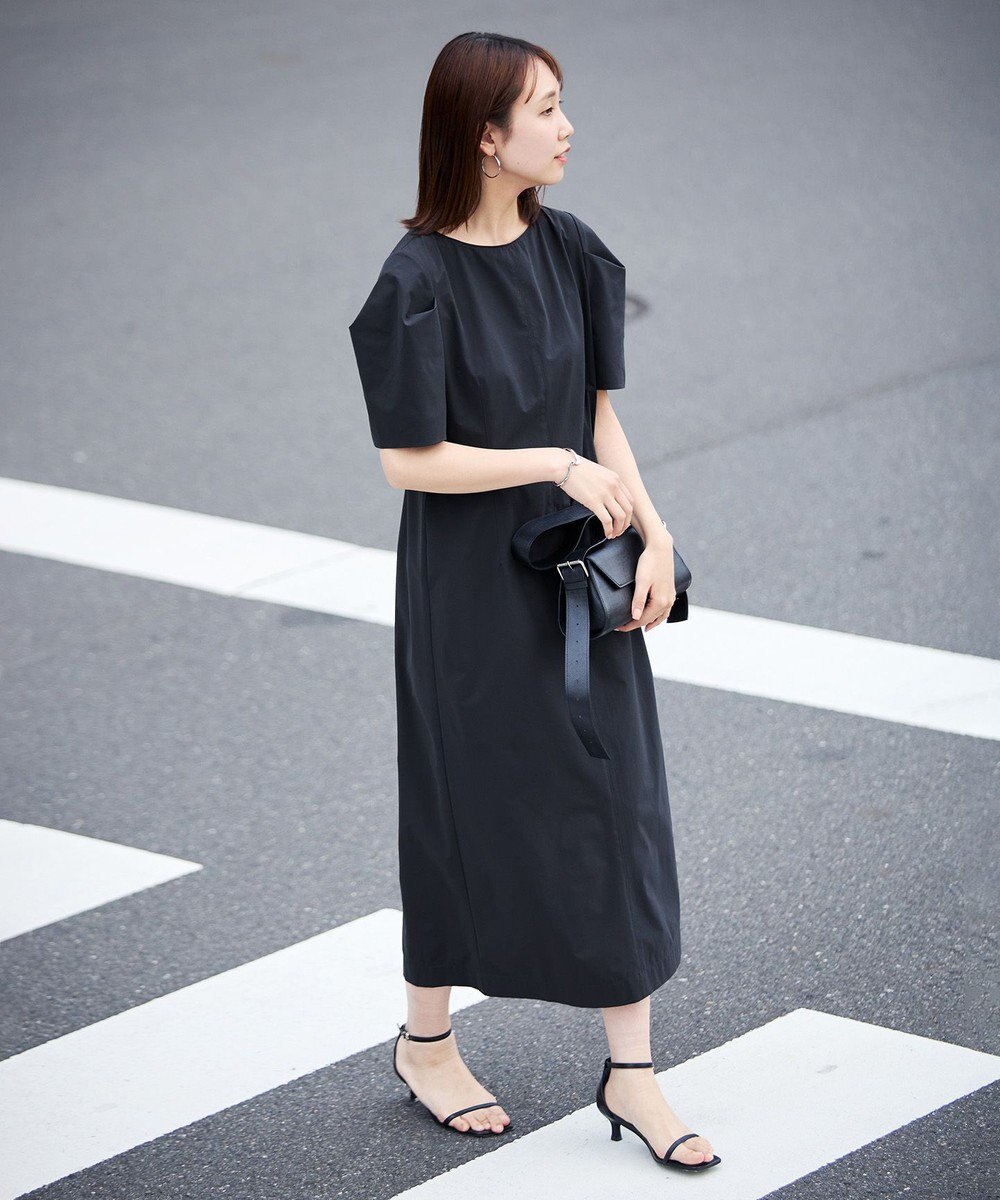 UNFILO L 【mi-molletコラボ】FINE MOVE Iラインワンピース 