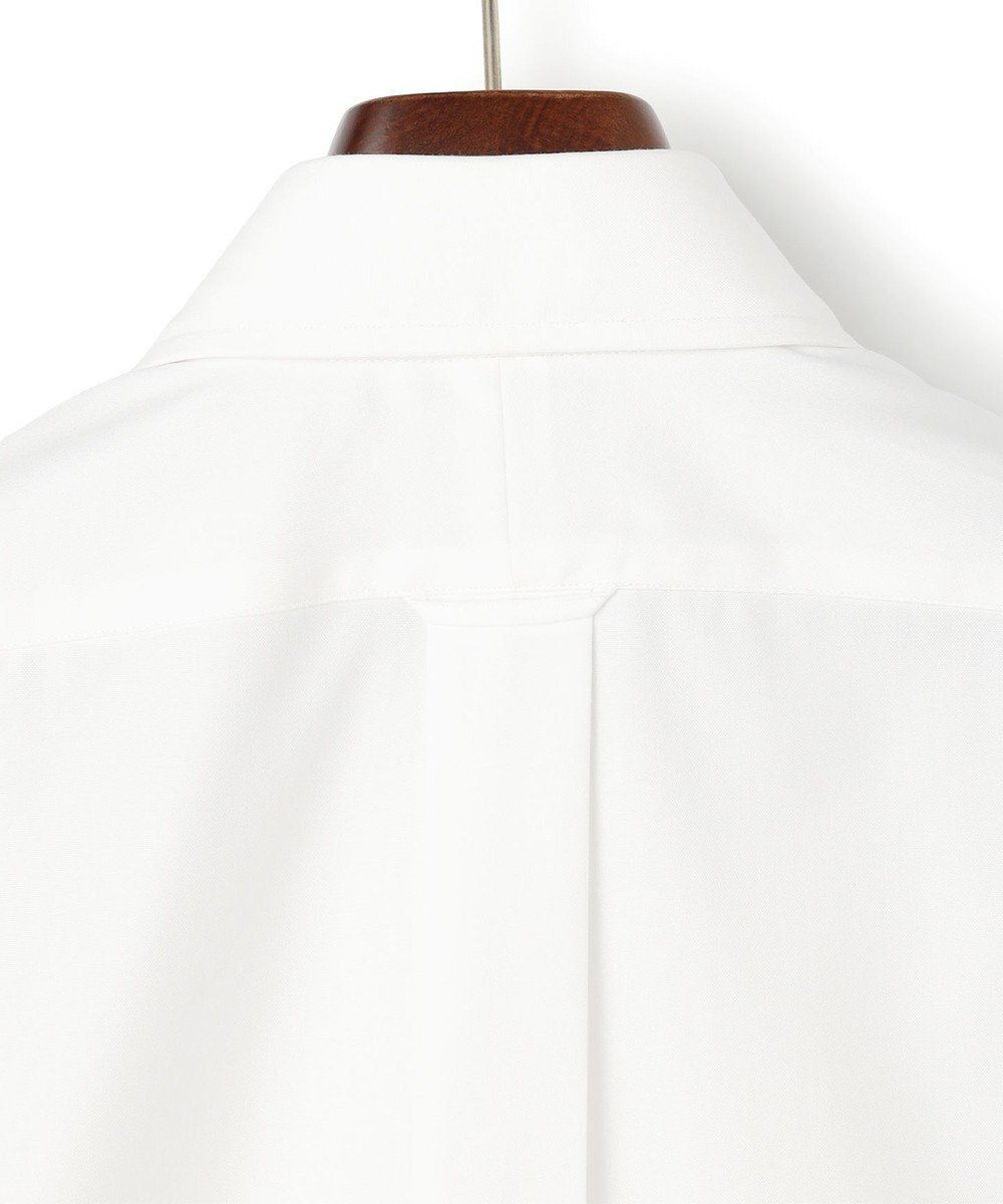 J.PRESS MEN 【PREMIUM PLEATS / 形態安定】ピンオックス ドレスシャツ / ワイド 