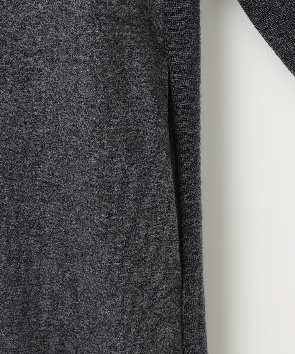 自由区 ウールニットコンビジャージー ワンピース 