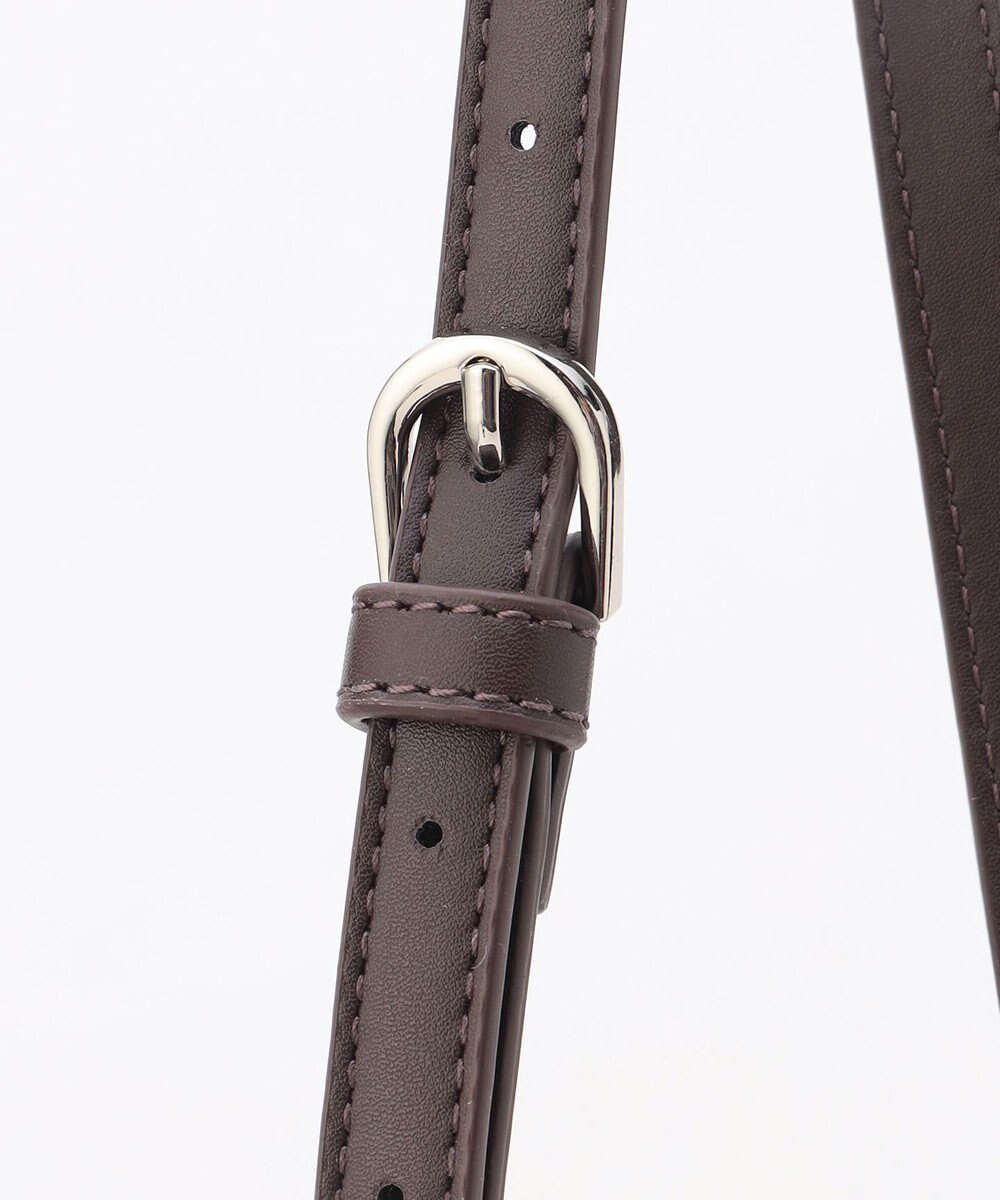 LA BAGAGERIE ソフトエナメル2WAYハンドバッグ Sサイズ 