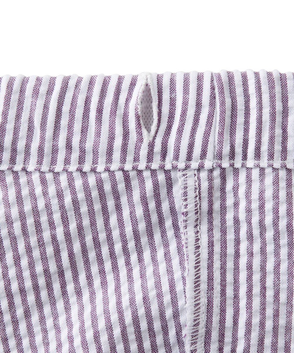 MIKI HOUSE HOT BISCUITS 【80-120cm】サッカー素材 5分丈パンツ 