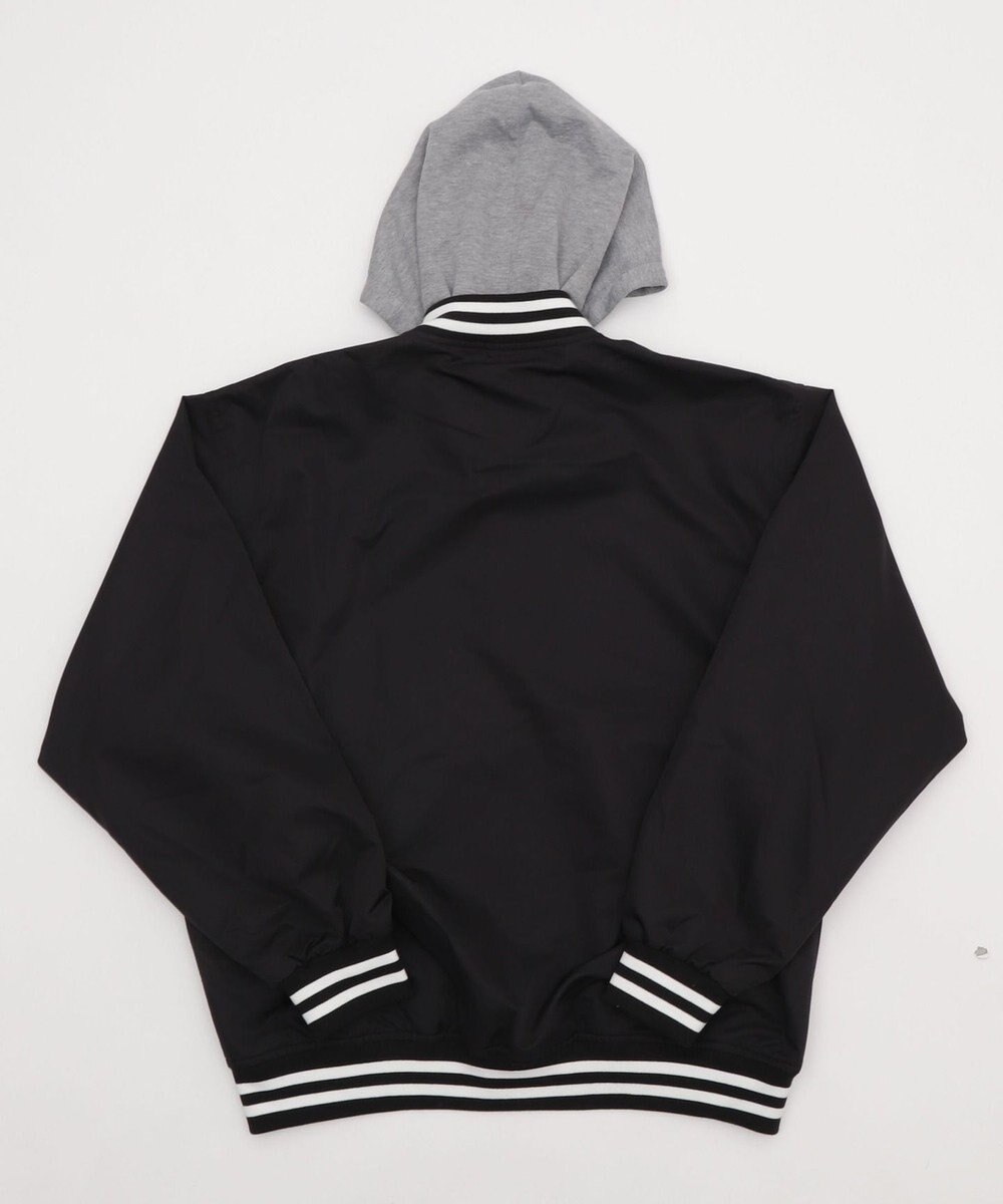 WEGO 【ユニセックス着用ITEM】2WAYフードワッペンスタジャン 