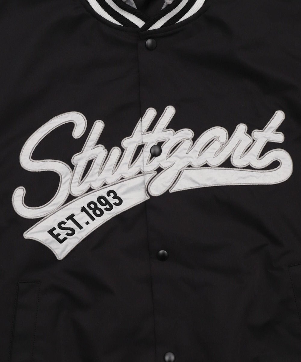 WEGO 【ユニセックス着用ITEM】2WAYフードワッペンスタジャン 