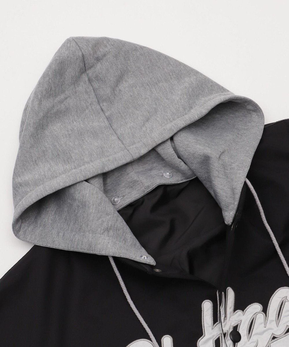 WEGO 【ユニセックス着用ITEM】2WAYフードワッペンスタジャン 