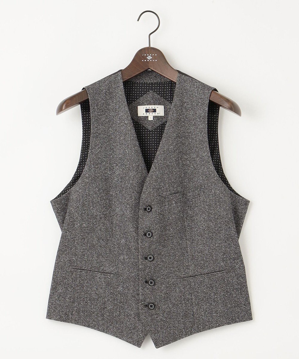 JOSEPH ABBOUD 【ストレッチ/多機能レジャーベスト】エアロムリネコンフォートジャージ ベスト 