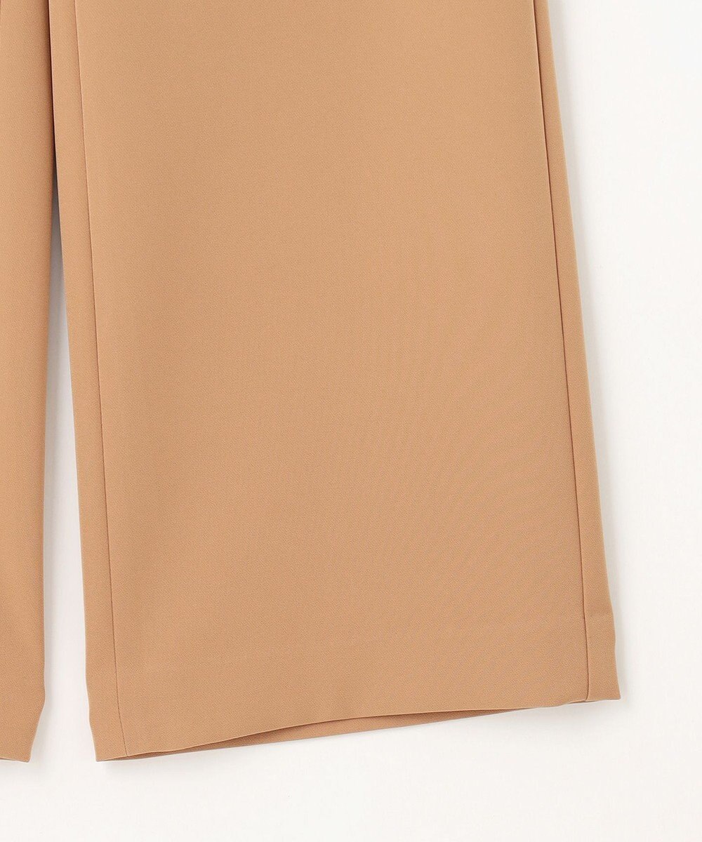 自由区 【洗える】2WAYダブルクロスストレート パンツ 