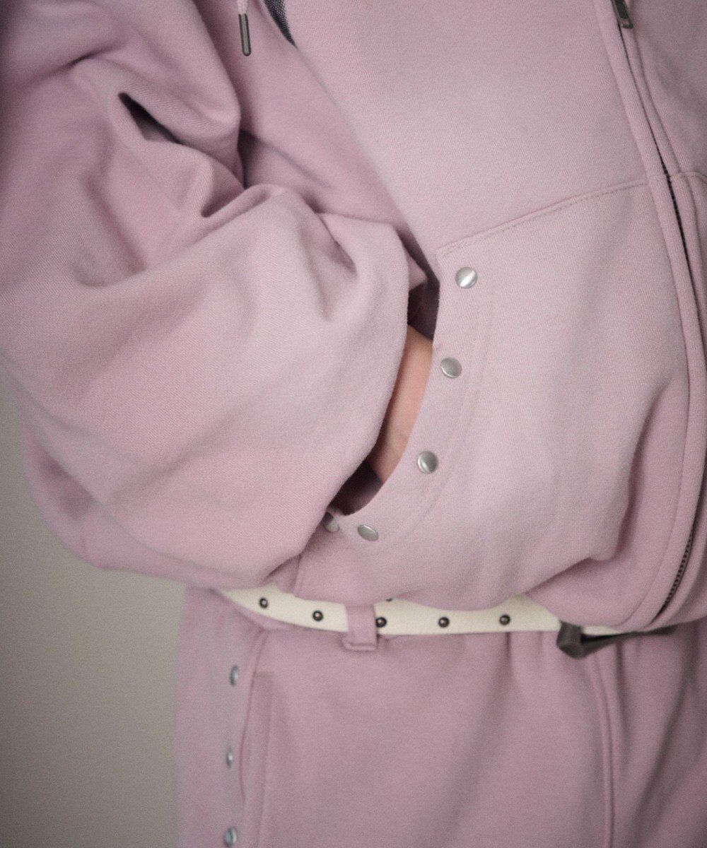 WEGO 【ユニセックス着用ITEM】グラフィックZIPパーカー 